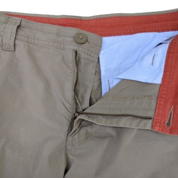 Columbia Men's Khaki Cotton Shorts 34 - Picture 3 of 9